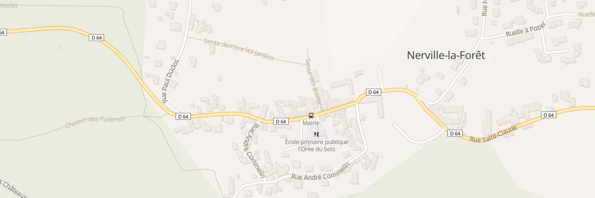 Plan du 35 Rue Saint Claude à Nerville-la-Forêt