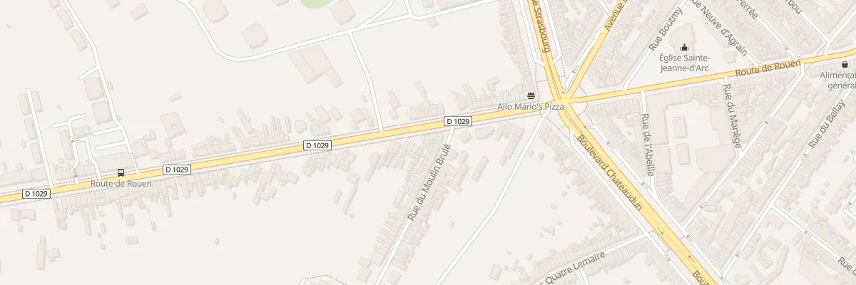 Plan du 373 Rue de Rouen à Amiens
