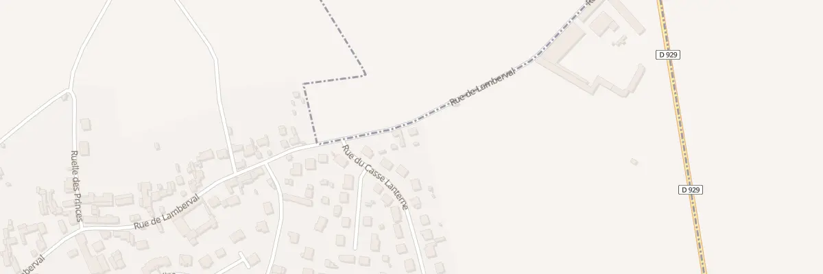 Plan du 39B Rue de Lamberval à Fresnoy-en-Thelle