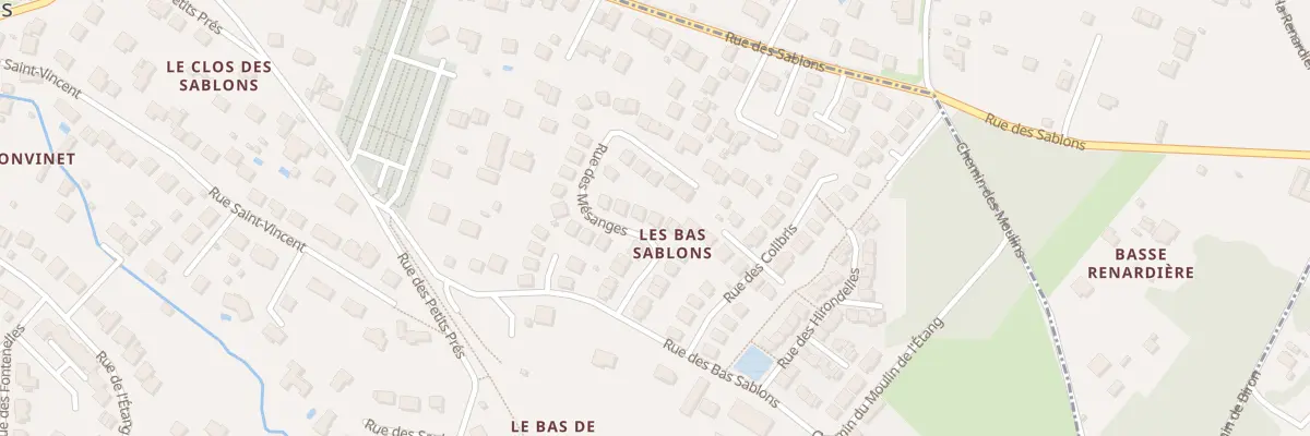 Plan du 18 Rue des Mésanges à Linas