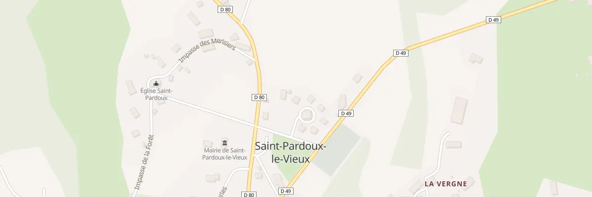 Plan du 6 Res De La Liege à Saint-Pardoux-le-Vieux