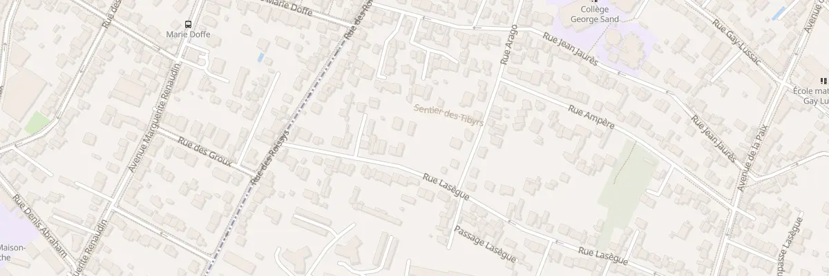 Plan du 130 Rue Lasègue à Châtillon