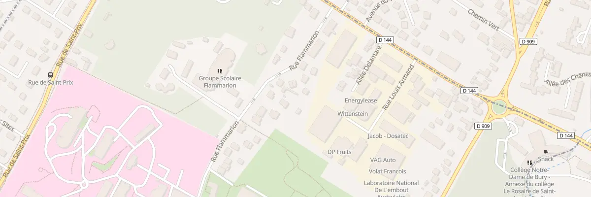 Plan du 50 Rue Flammarion à Eaubonne
