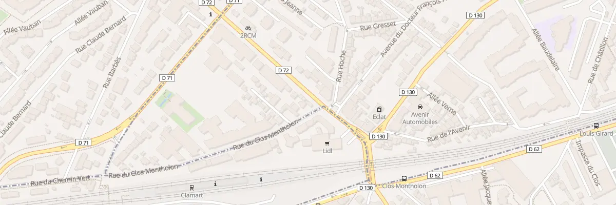 Plan du 2 Rue du Clos Montholon à Vanves