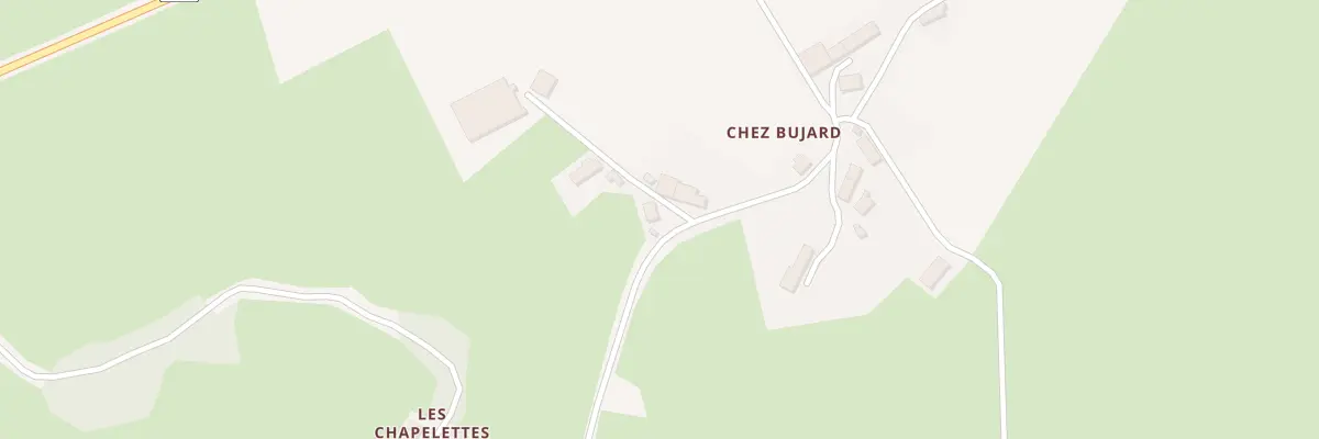 Plan du 12 Chez Bujard à Saint-Domet