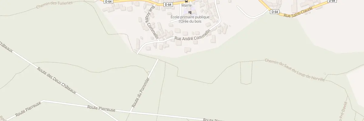 Plan du 24 Rue André Commelin à Nerville-la-Forêt
