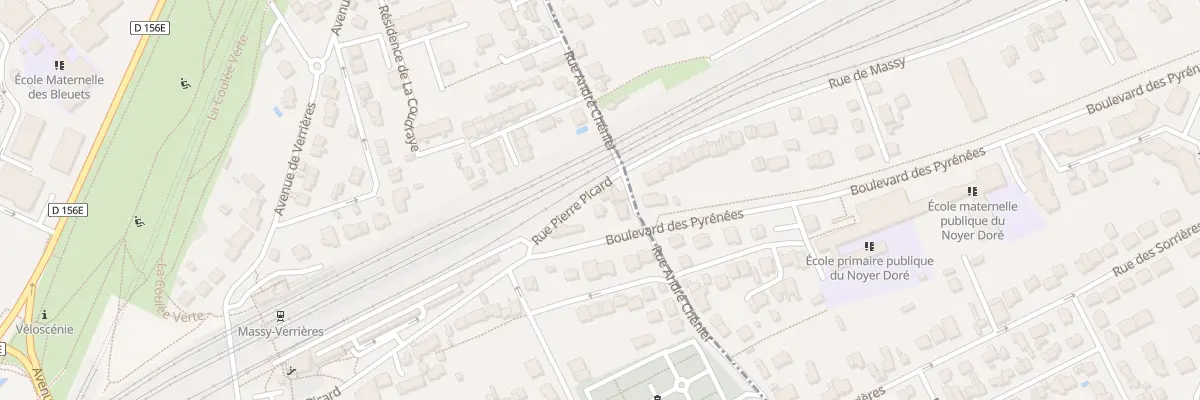 Plan du 40 Rue Pierre Picard à Massy