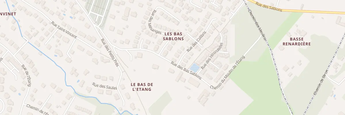 Plan du 1 Rue des Colibris à Linas