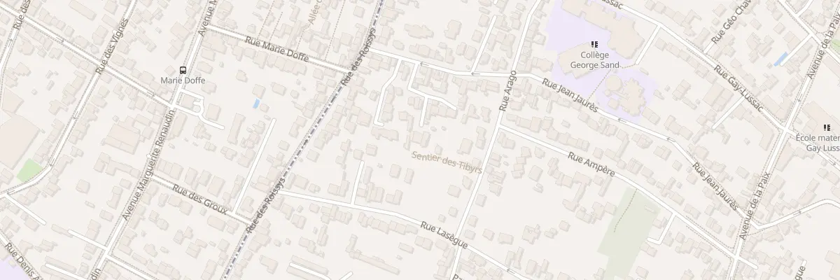 Plan du 107 Rue Jean Jaurés à Châtillon