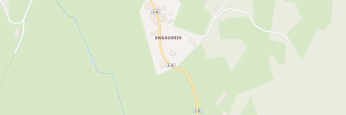 Plan du 9 Engaudeix à Néoux