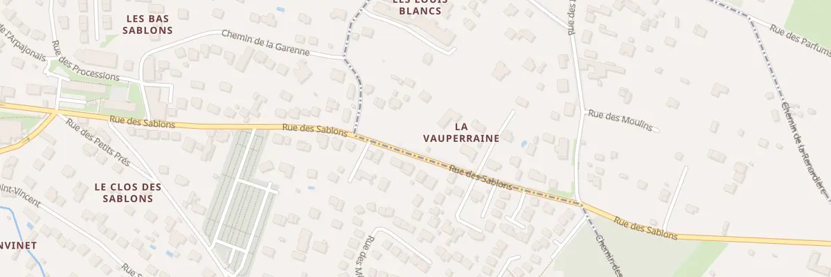 Plan du 57 Rue des Sablons à Montlhéry