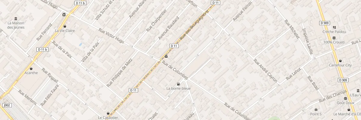 Plan du 120 Rue de Colombes à Asnières-sur-Seine
