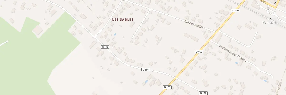 Plan du 27 Rue des Sables à Marmagne