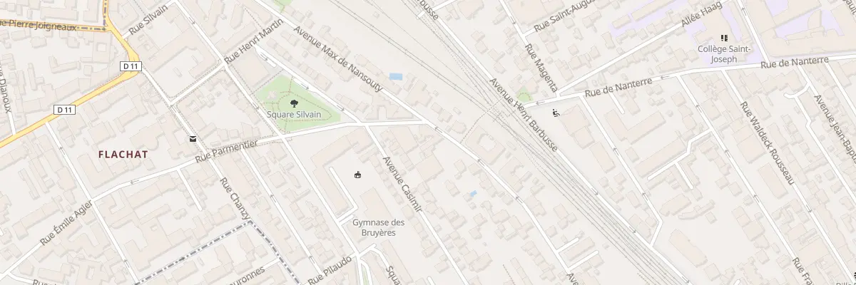 Plan du 55 Av Flachat à Asnières-sur-Seine