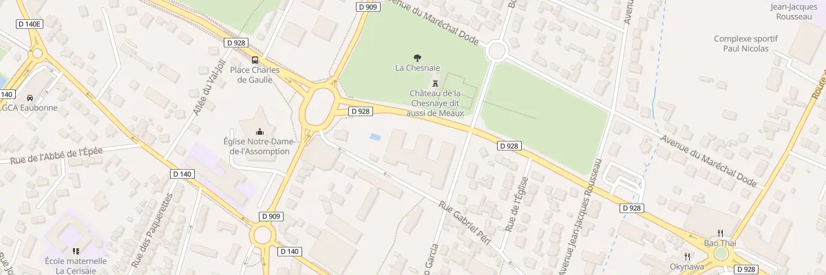 Plan du 3 Rue Gabriel Péri à Eaubonne