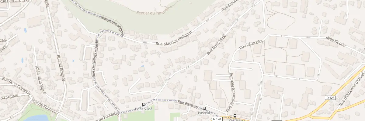 Plan du 94 Rue Boris Vildé à Fontenay-aux-Roses