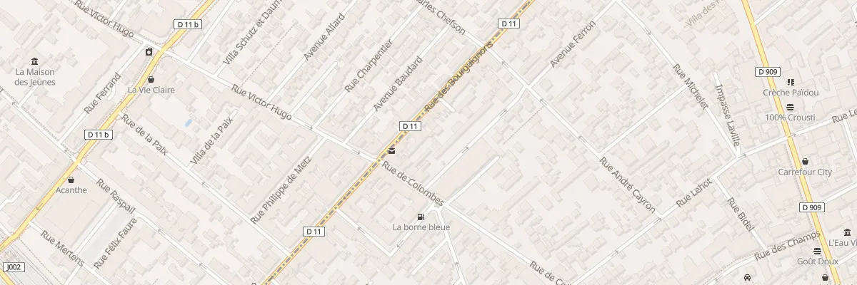 Plan du 122 Rue de Colombes à Asnières-sur-Seine