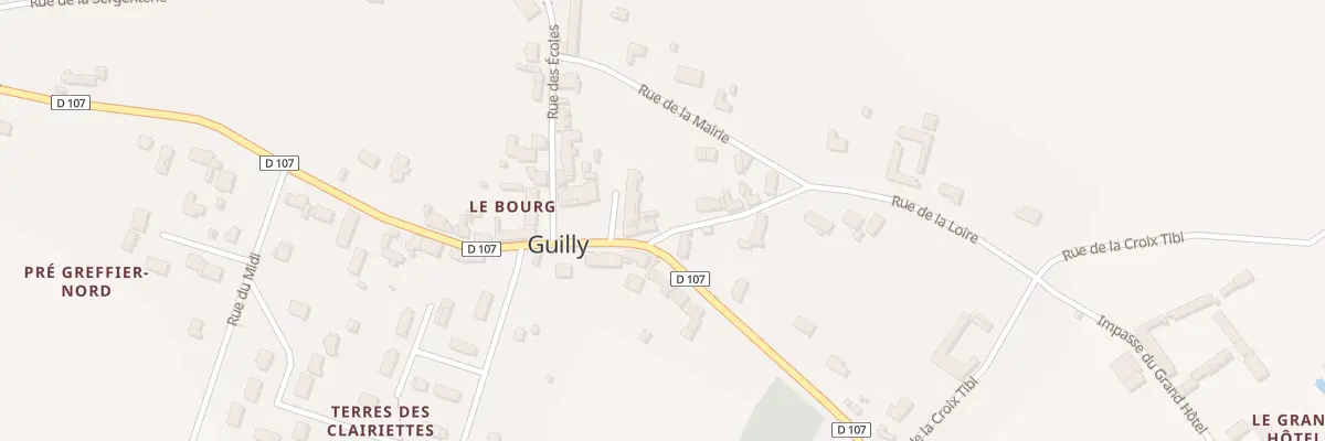 Plan du 3 Rue du Val à Guilly