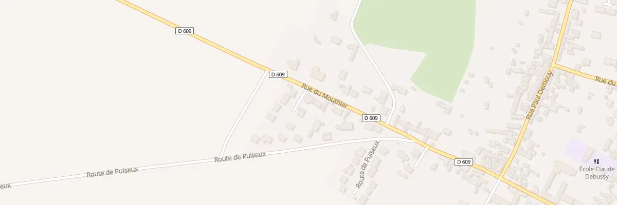 Plan du 75 Rue du Mouthier à Neuilly-en-Thelle