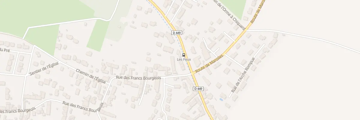 Plan du 2 Rue des Francs Bourgeois à Cheptainville