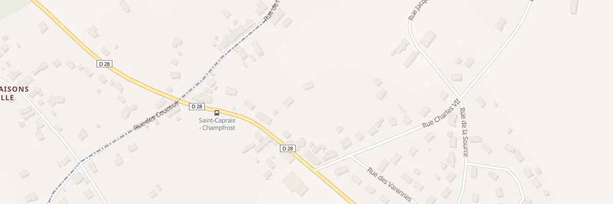 Plan du 71B Rue Jean Chaumeau à Saint-Caprais