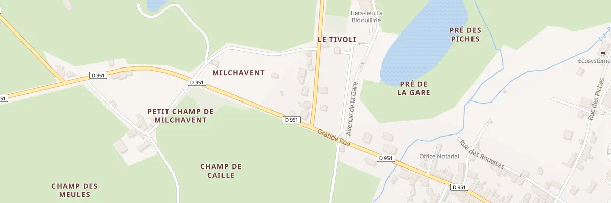 Plan du 3 Le Tivoli au Châtelet