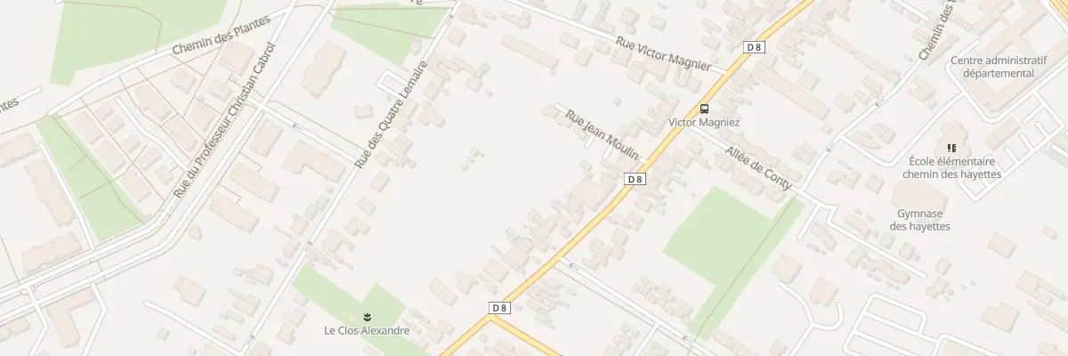 Plan du 98 Rue Jean Moulin à Amiens