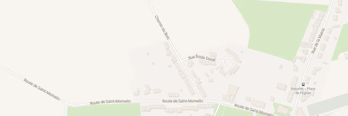 Plan du 11 Che du Bois à Nieurlet