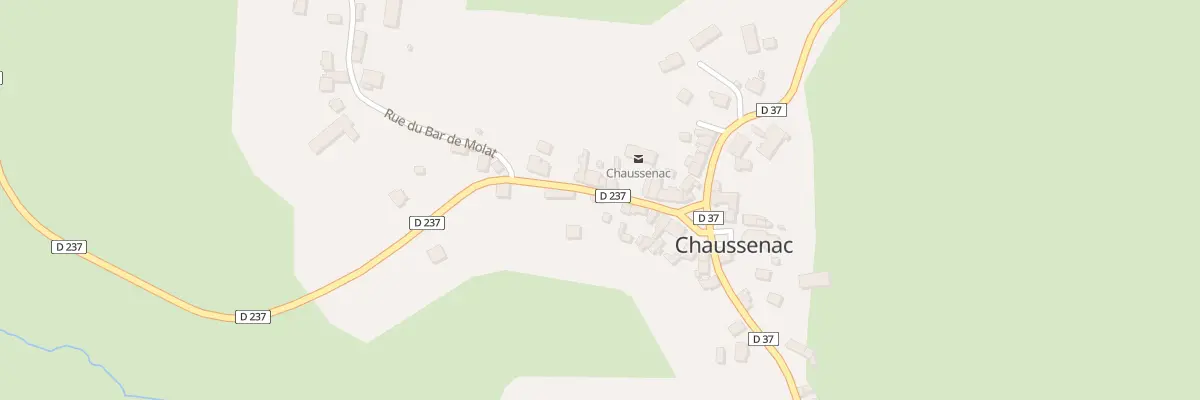 Plan du 5076 Le Bourg à Chaussenac