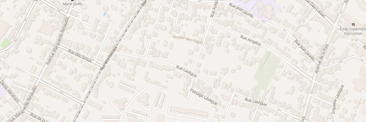 Plan du 124 Rue Lasègue à Châtillon