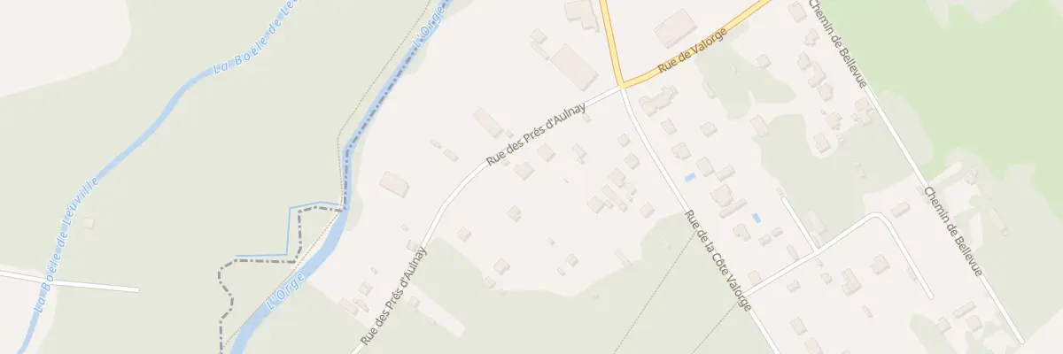 Plan du 13T Rue des Pres d’Aulnay à Brétigny-sur-Orge