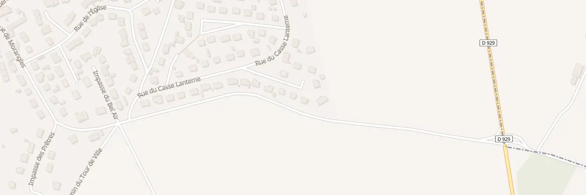 Plan du 8 Imp du Mur Blanc à Fresnoy-en-Thelle