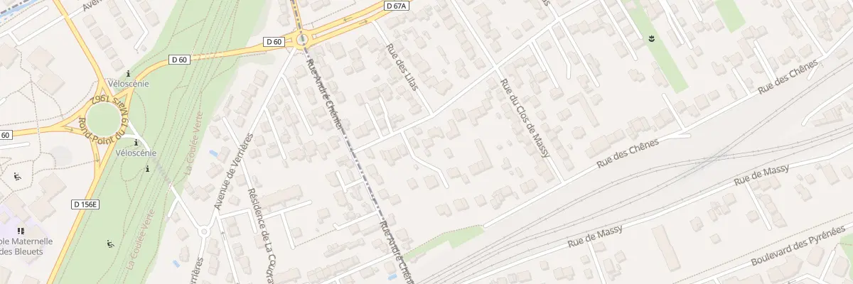 Plan du 115 Rue des Glaises à Antony
