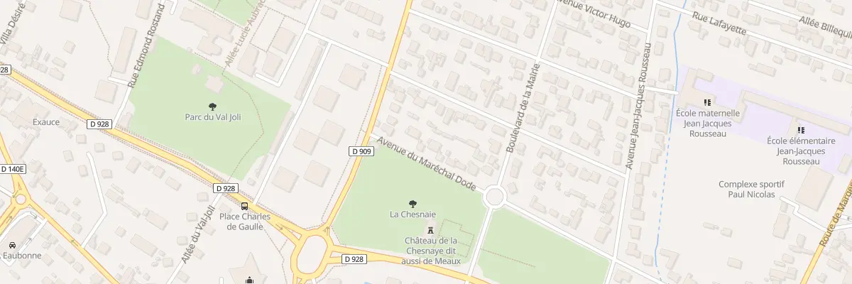 Plan du 48 Av du Mal Dode à Eaubonne