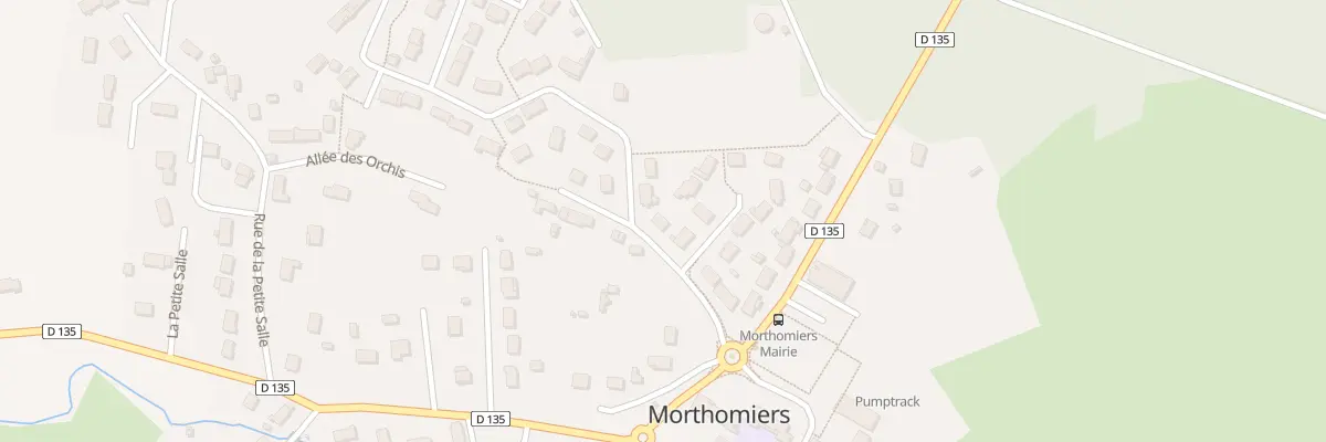 Plan du 6 Rue du Bois des Cheminées à Morthomiers