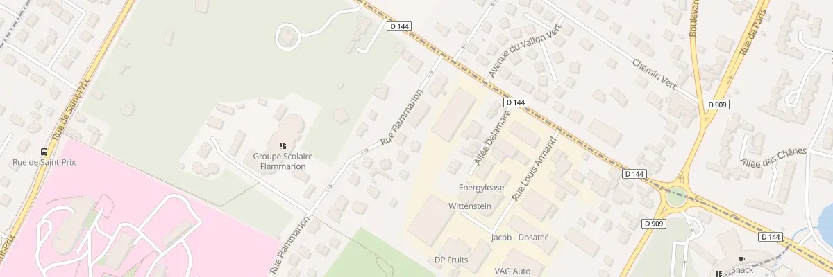 Plan du 56B Rue Flammarion à Eaubonne