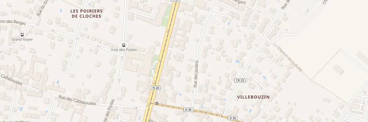 Plan du 9 Rue des Jardins à Ballainvilliers