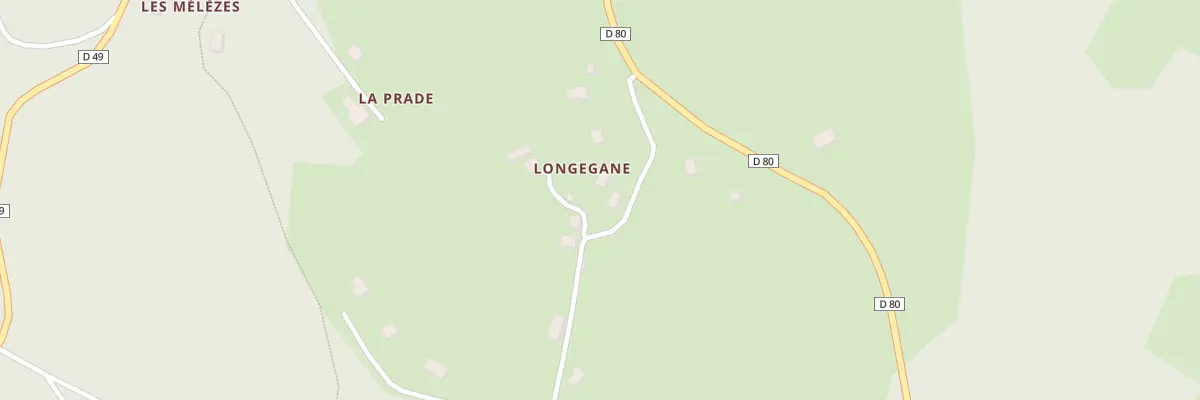 Plan du 8 Longegane à Saint-Pardoux-le-Vieux