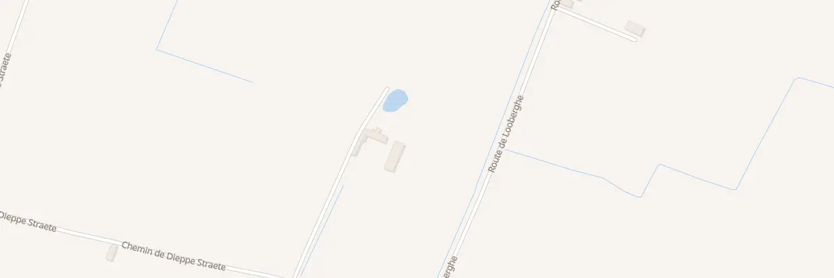 Plan du 2 Che de Diepe Straete à Brouckerque