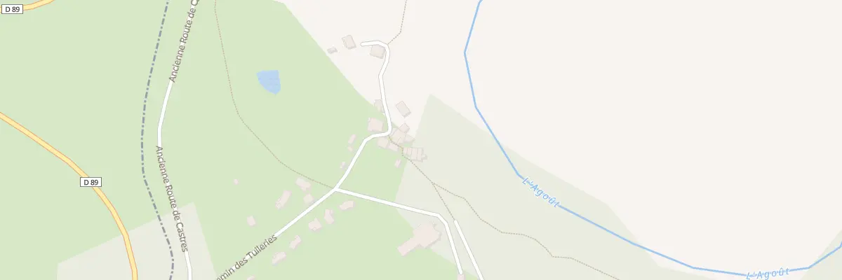 Plan du 344 Che des Tuileries à Roquecourbe
