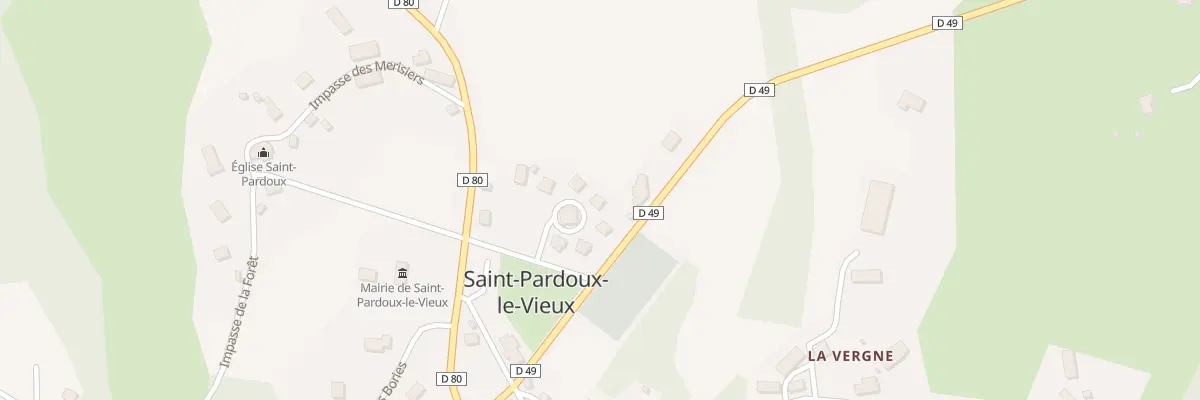 Plan du 4 Res De La Liege à Saint-Pardoux-le-Vieux