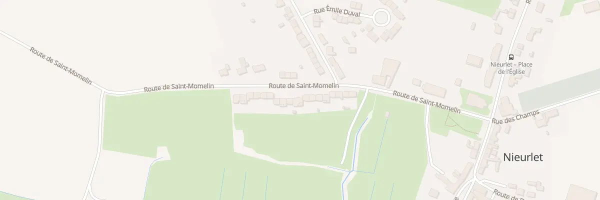 Plan du 17 Rte de St Momelin à Nieurlet