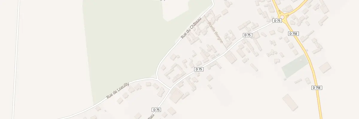 Plan du 27 Rue du Château à Rumigny