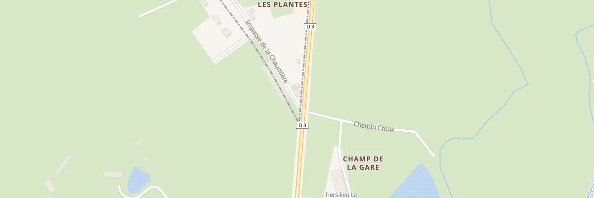 Plan du 36 Imp de la Chaumière à Saint-Pierre-les-Bois