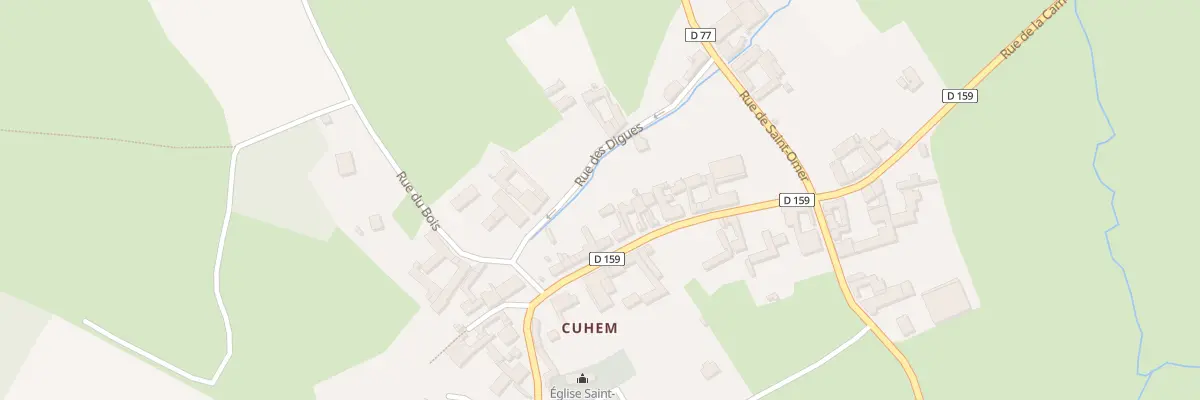 Plan du 6 Rue des Digues à Fléchin