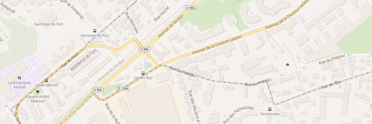 Plan du 114 Rue du Plateau à Châtillon