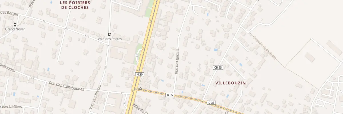 Plan du 7 Rue des Jardins à Ballainvilliers