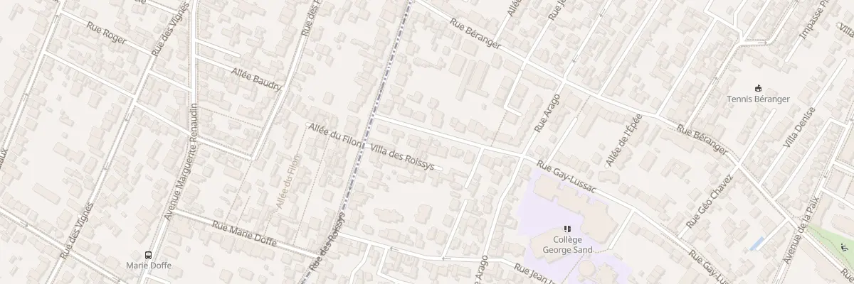 Plan du 103 Rue Gay Lussac à Châtillon