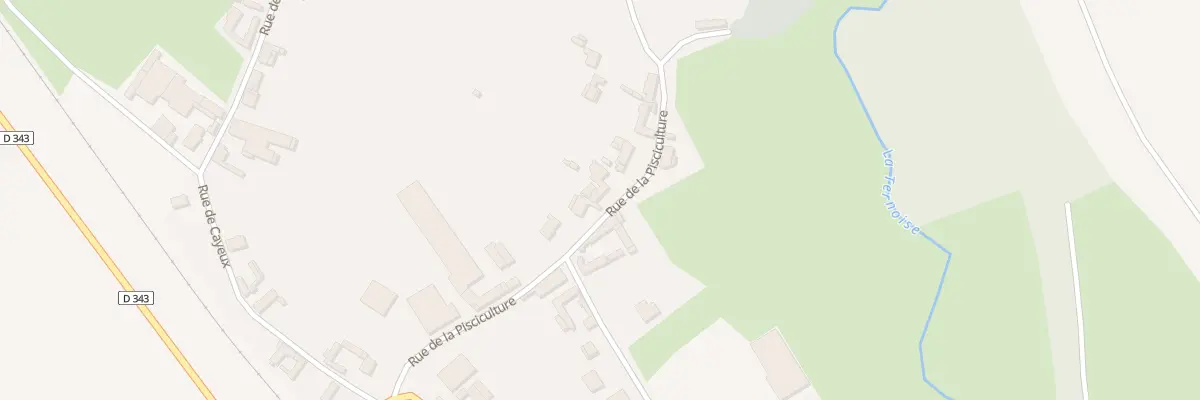 Plan du 13 Rue de la Pisciculture à Monchy-Cayeux