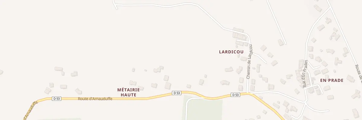 Plan du 278 Rte d’Arnauduffe à Labruguière